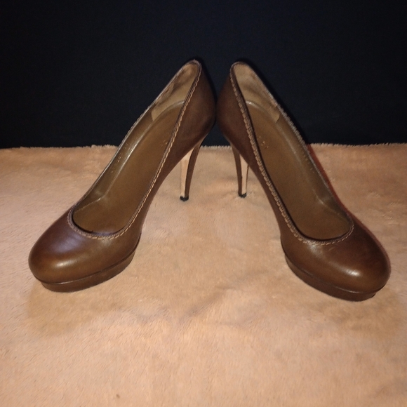 IOB Gucci Sadie Soft Winter Leaf Size 37 women's shoes - Picture 12 of 15